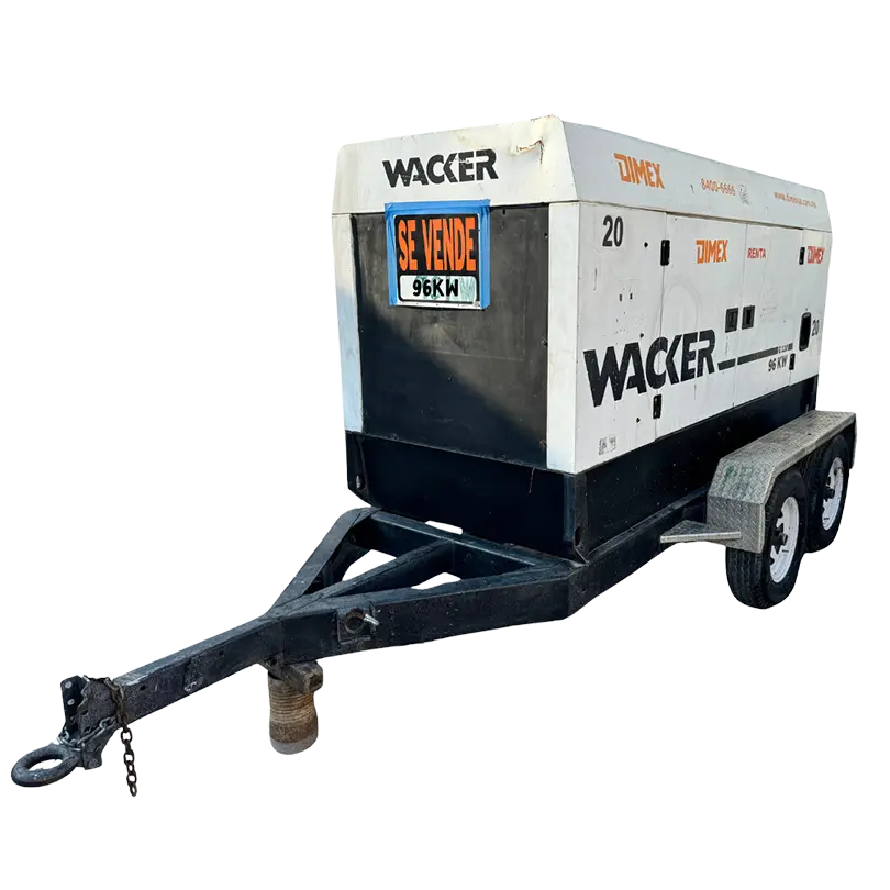 Dimex Maquinaria Seminueva - Generador Wacker G120 - 3