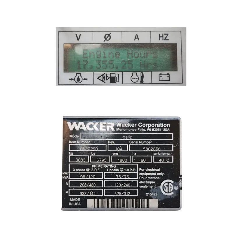 Dimex Maquinaria Seminueva - Cargador Wacker G120 - 4